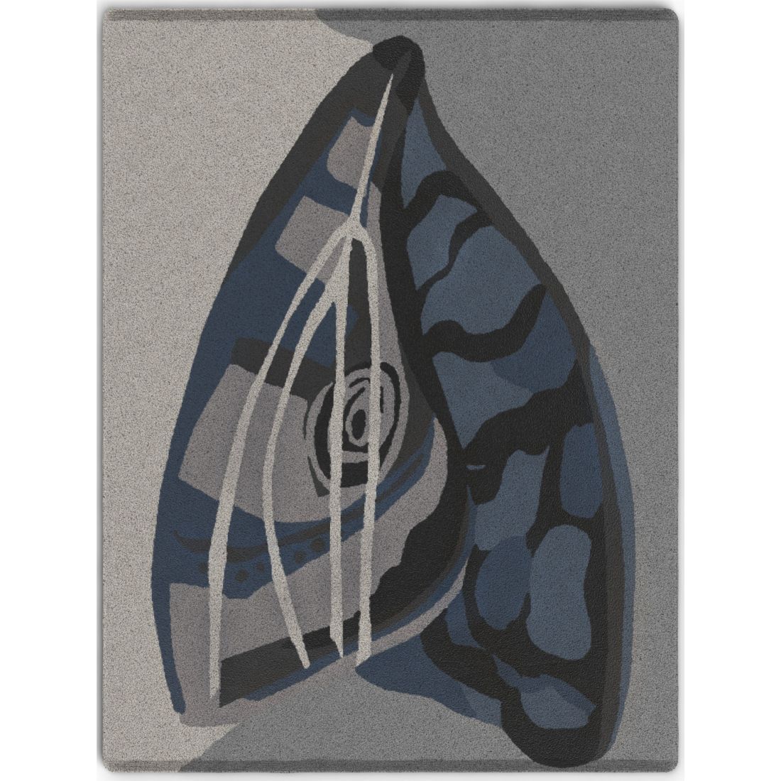 Butterfly hand-knotted rug
