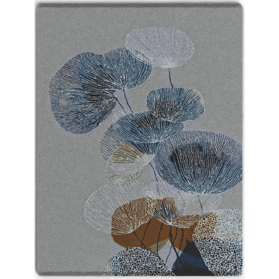 Iridescent Vein hand-knotted rug