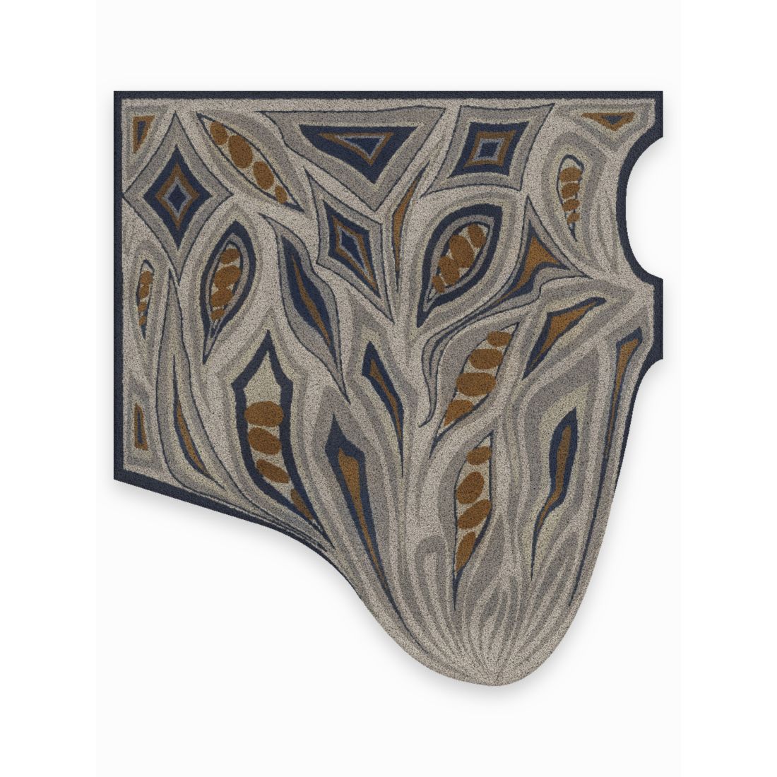 Terra hand-knotted rug
