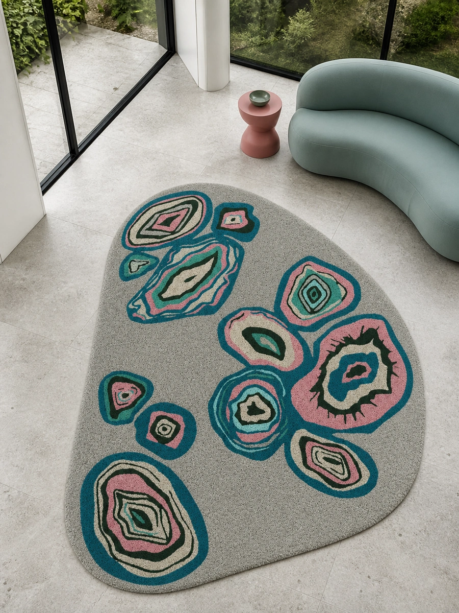 Stones in a room