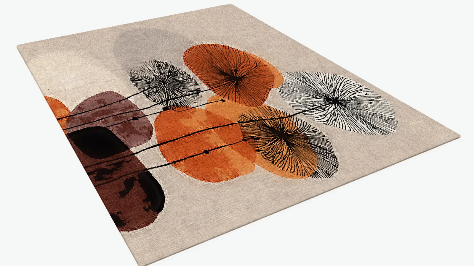 The edge of a hand-knotted rug: the finish belongs in the specification too