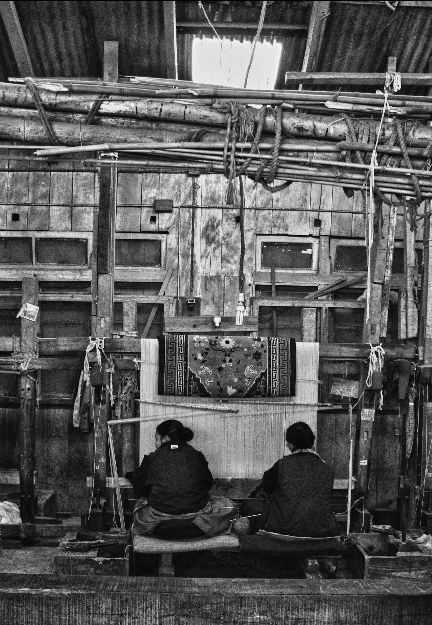 Artisans at the loom