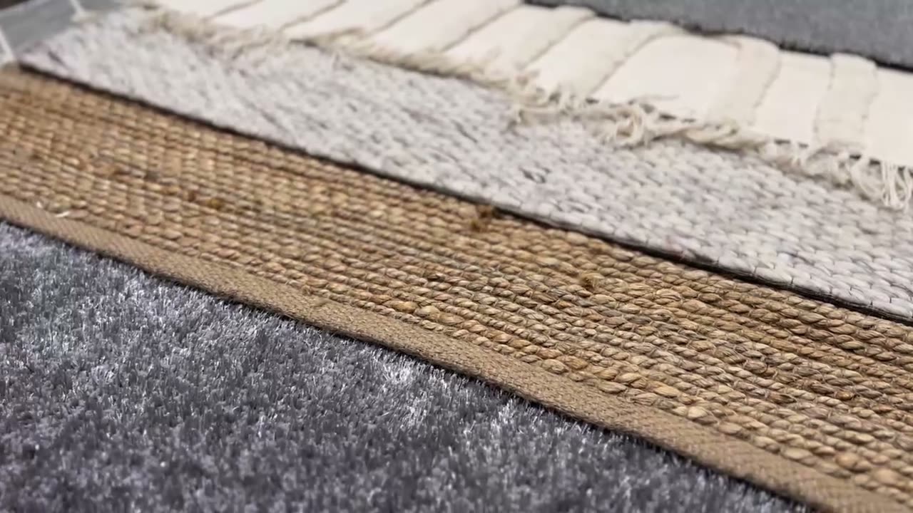 Close-up of the wool pile texture